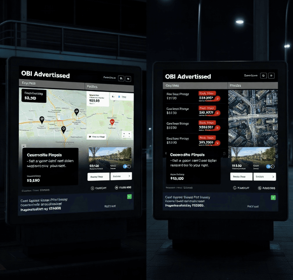 Side-by-side comparison of media owner proposals